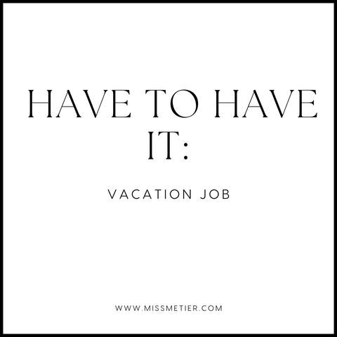 How to get a vacation job while still in university