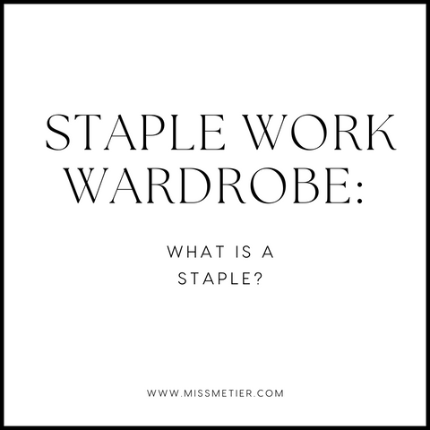 How to build a capsule workwear wardrobe