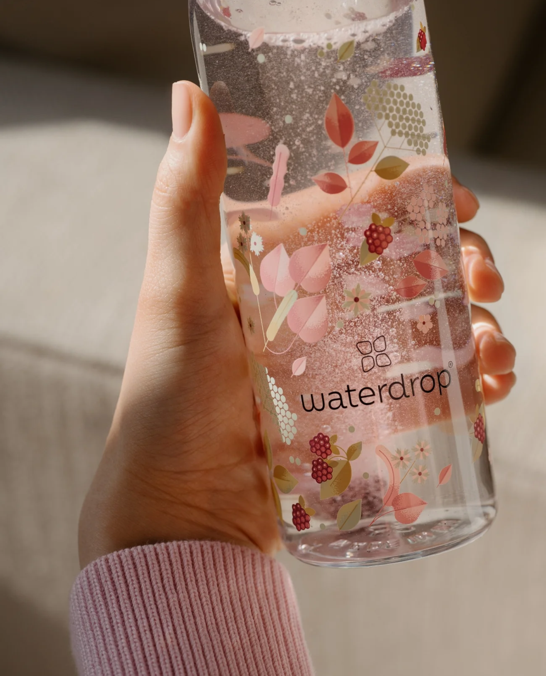 Waterdrop Wasserflasche Glass Edition 600ml Flair ab 24,90 €