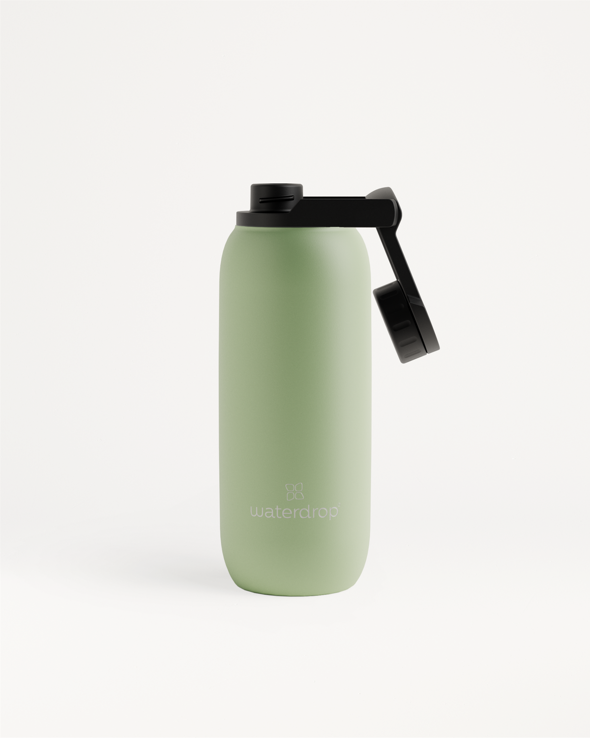 Fir Green Glass Water Bottle (600 Ml)