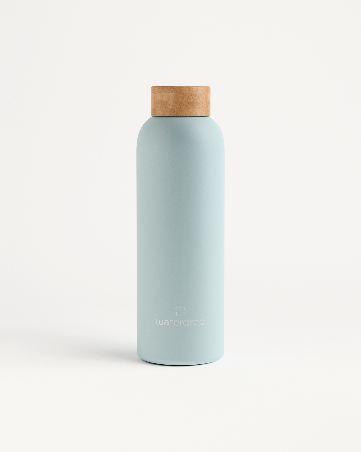 Solid Blue 350 ml Stainless Steel Flask