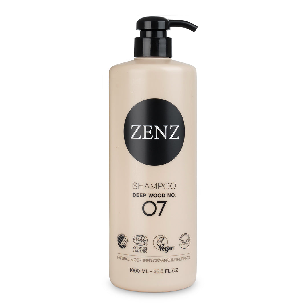 Shampoo Deep Wood no. 07 (1000 ml) - ZENZ Organic Products DK product image