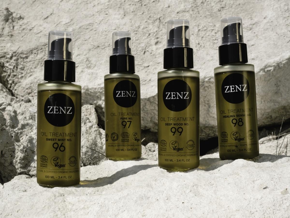 ZENZ Organic Oil Treatments with natural ingredients