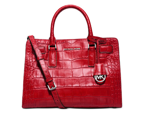 are michael kors bags made of leather