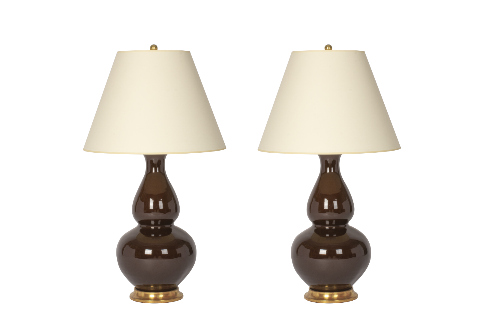 buitenspiegel Gelovige plank Aurora Lamp Pair in Espresso – Christopher Spitzmiller, Inc.