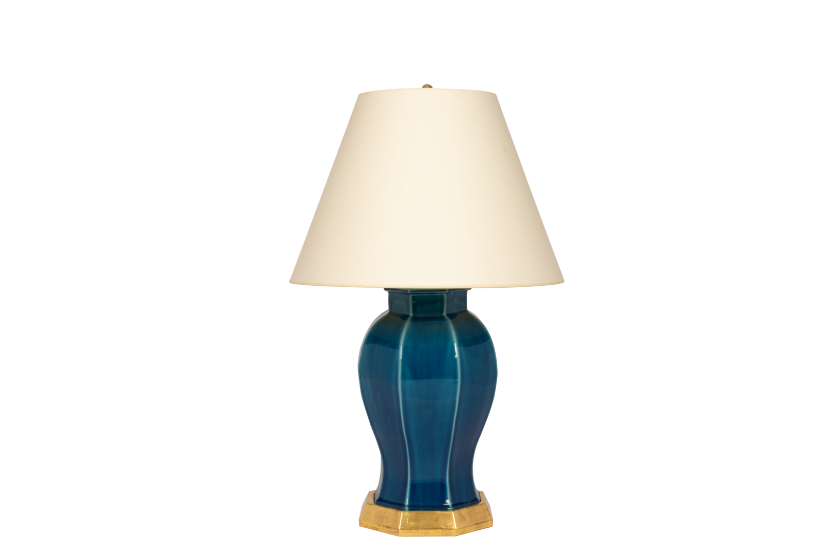 Dennis Lamp in Prussian Blue