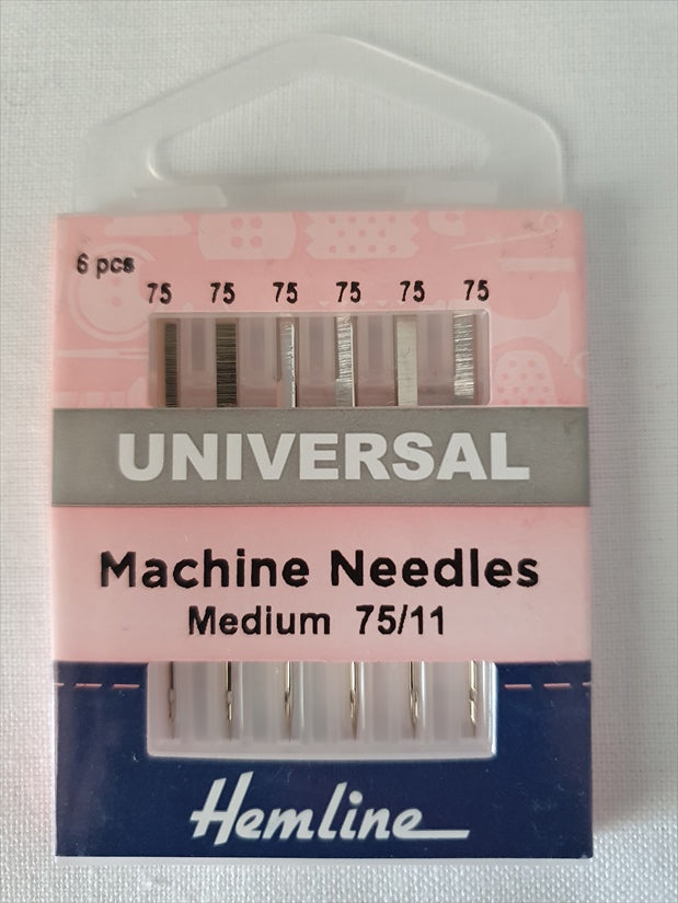 Hello Hobby Size 75/11 Embroidery Sewing Machine Needles (50 Count), Size: 2.25 inch x 0.28 inch x 3.62 inch