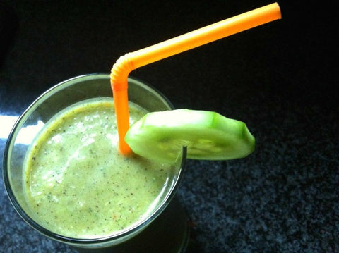 The Minty Green Banana Smoothie
