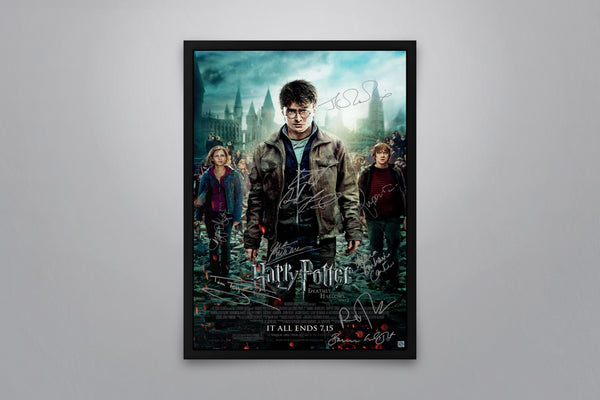 harry potter and the deathly hallows part 2 poster it all ends