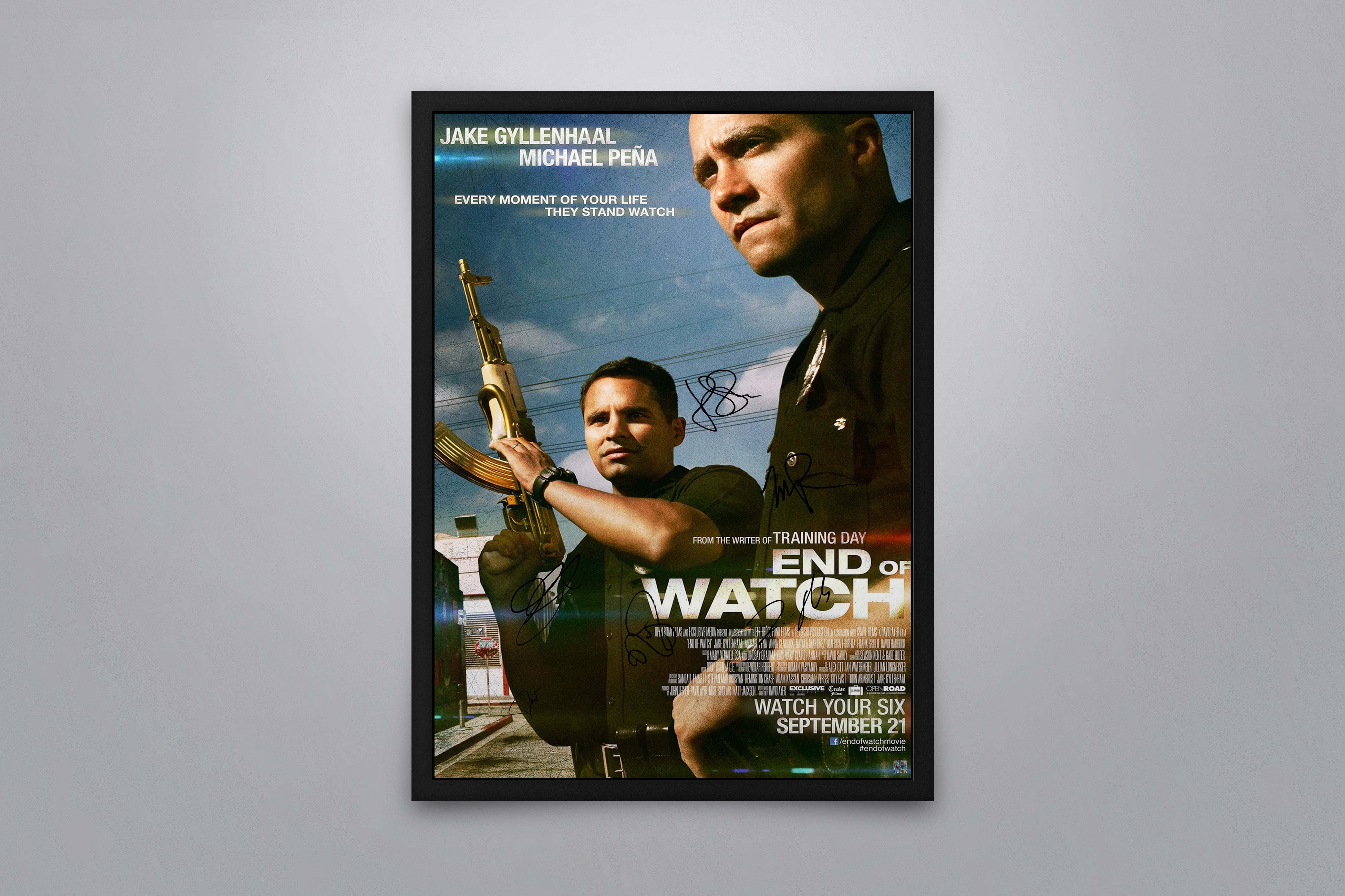 end of watch poster