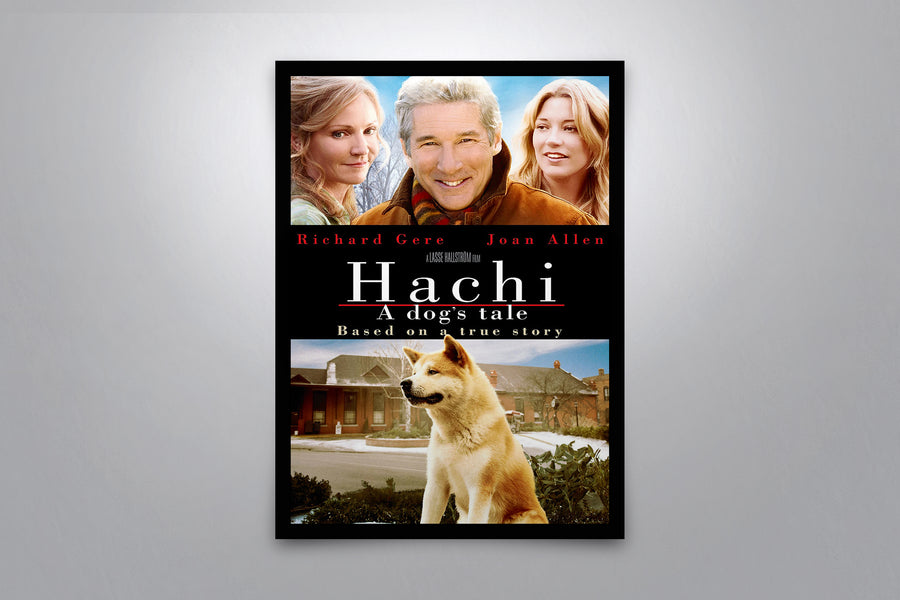 hachi a dogs tale poster