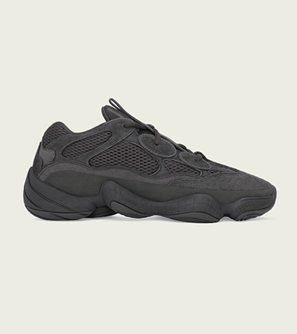 yeezy 500 utility black on feet