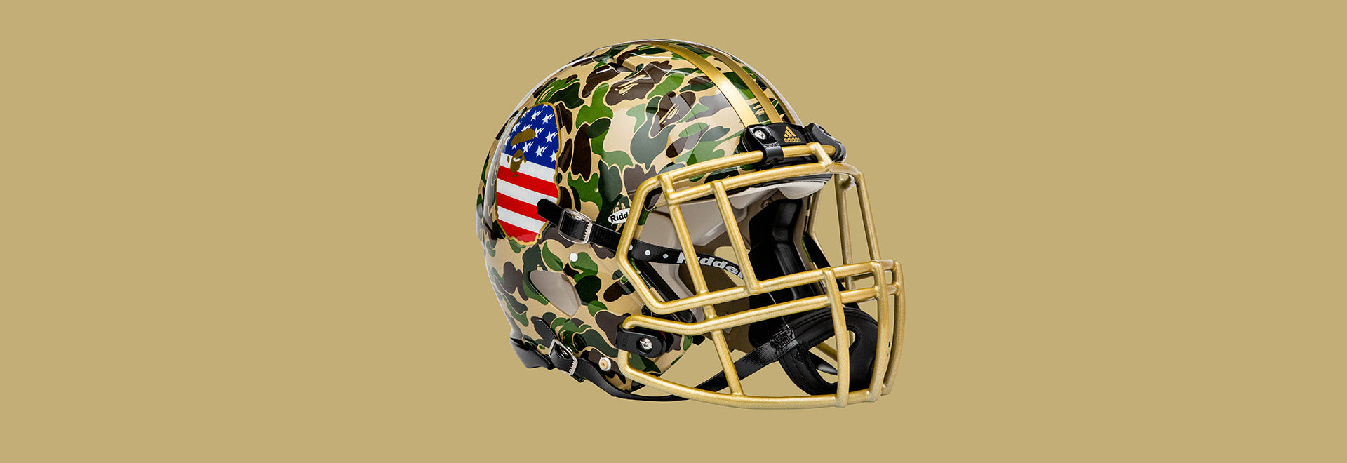 bape nfl helmet