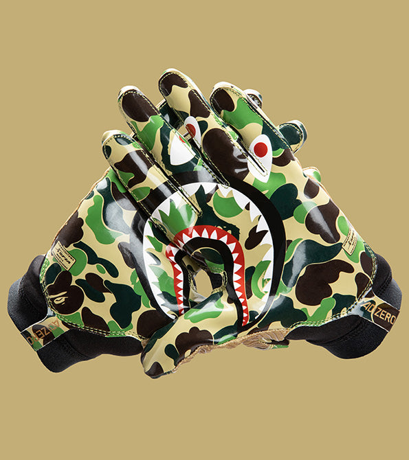 bape adidas football gloves