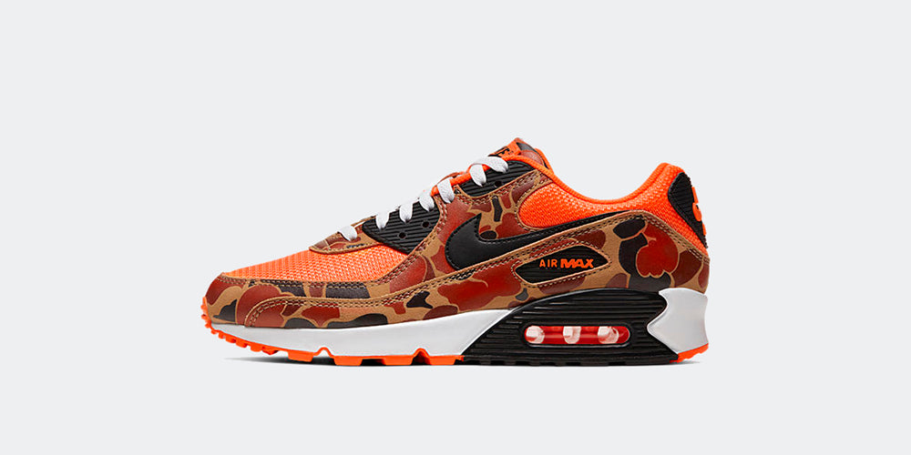 nike air max 90 sp total orange & black