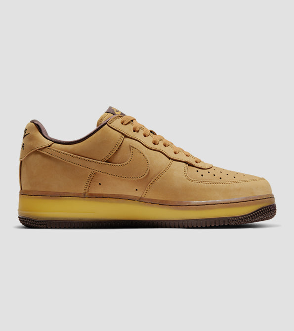 low top wheat air force ones