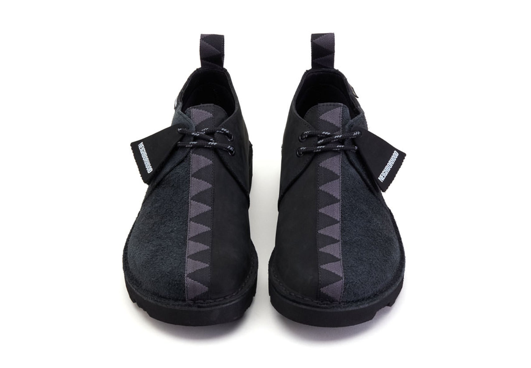 Clarks Originals X Neighborhood Wallabee BT GTX Black Suede Blues