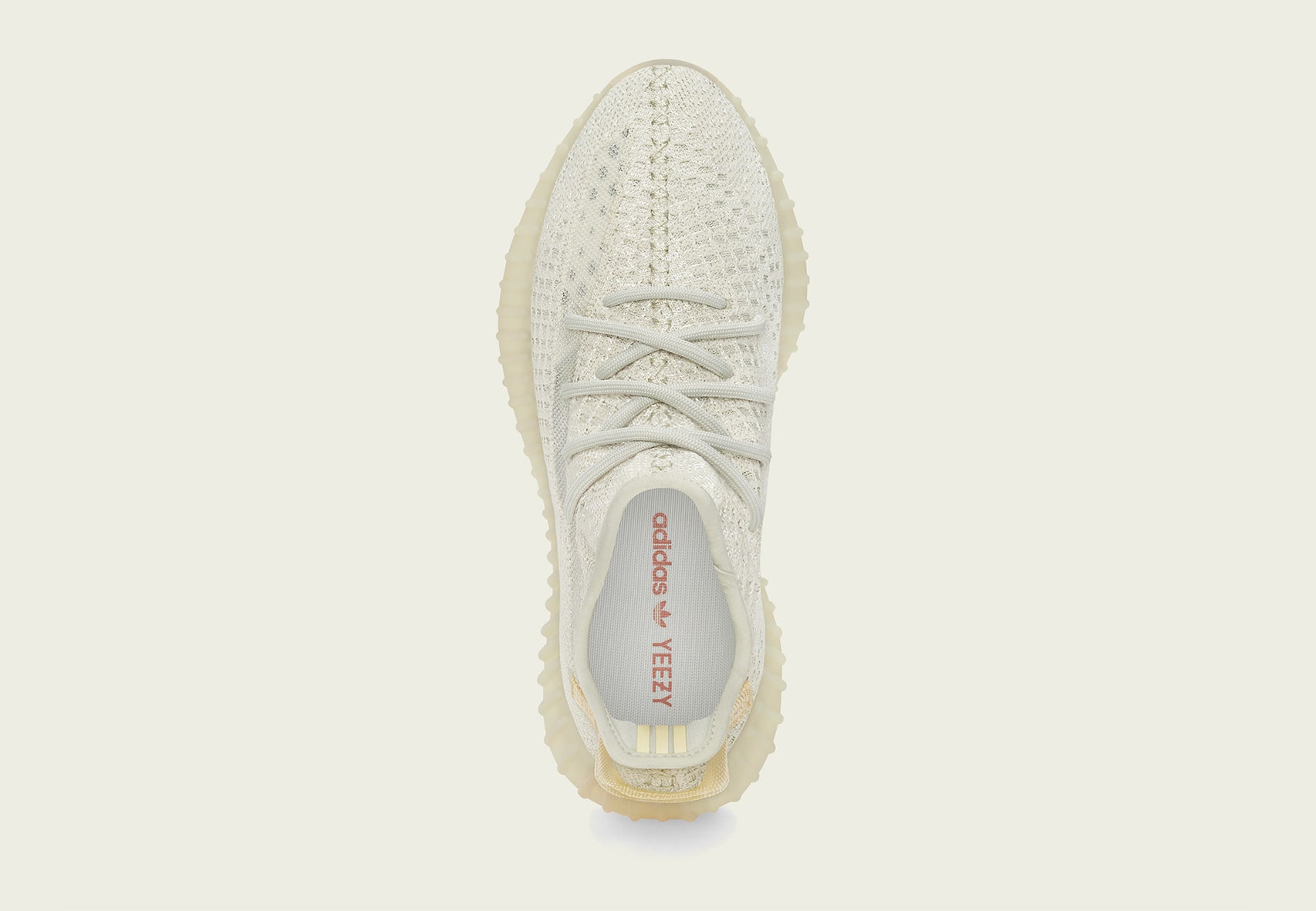 yeezy boost 350 top view