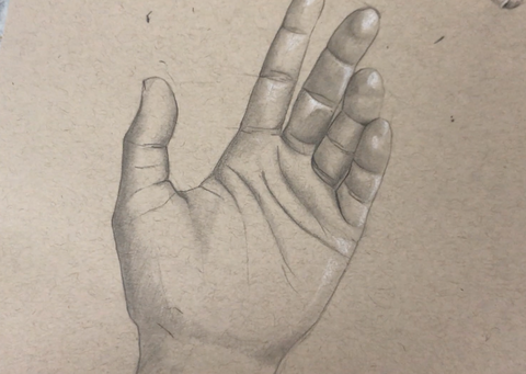How to draw hands a basic guiding tutorial for beginners guide easy step by step fast simple shading graphite pencil 