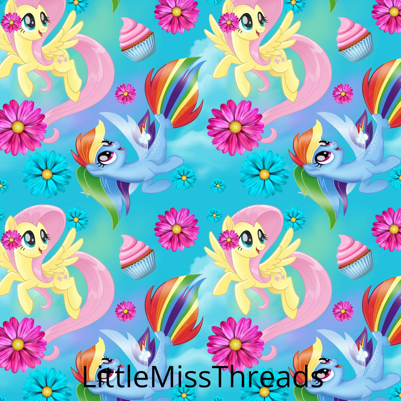 my little pony fabric
