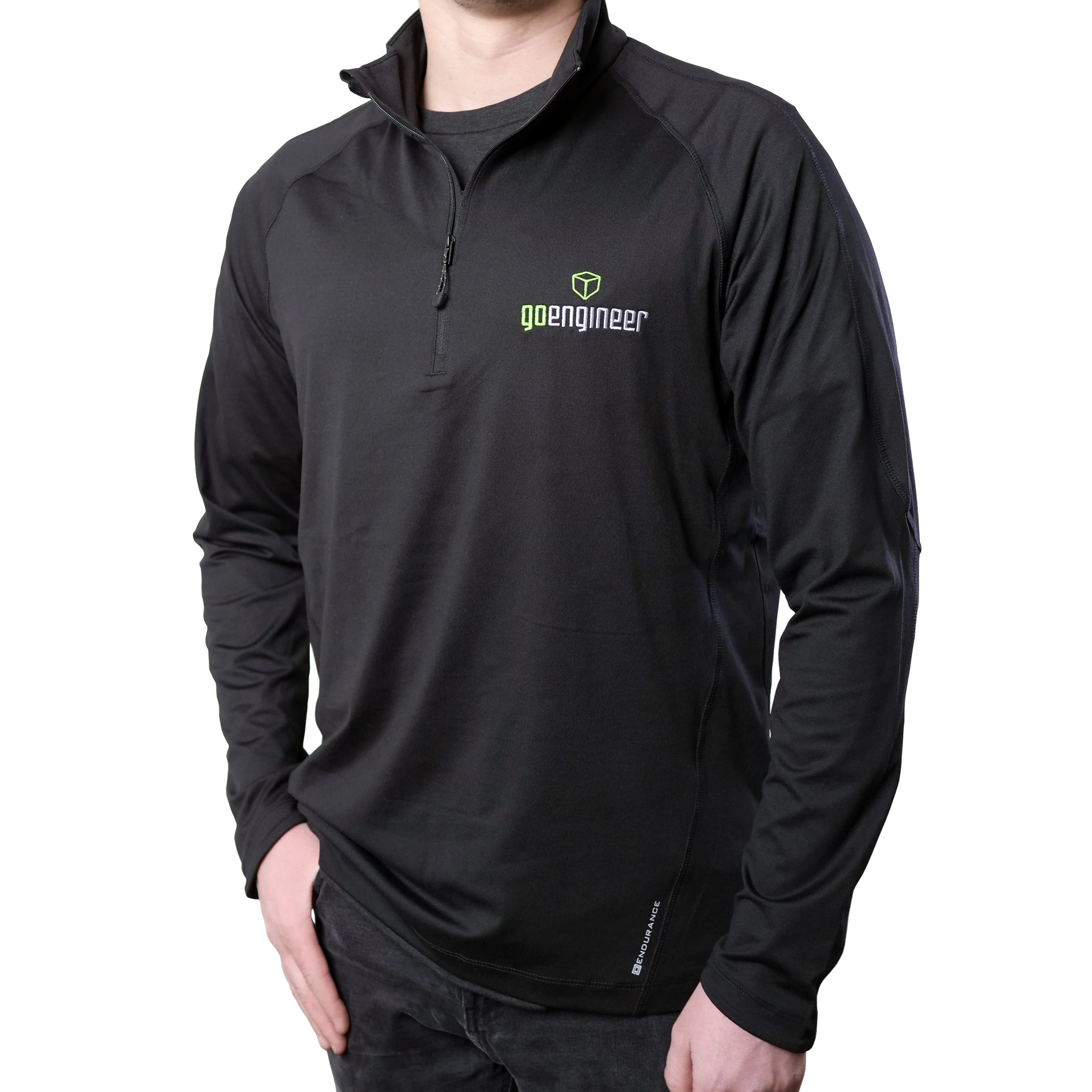 Men's Long Sleeve Polo - GoEngineer Store product image