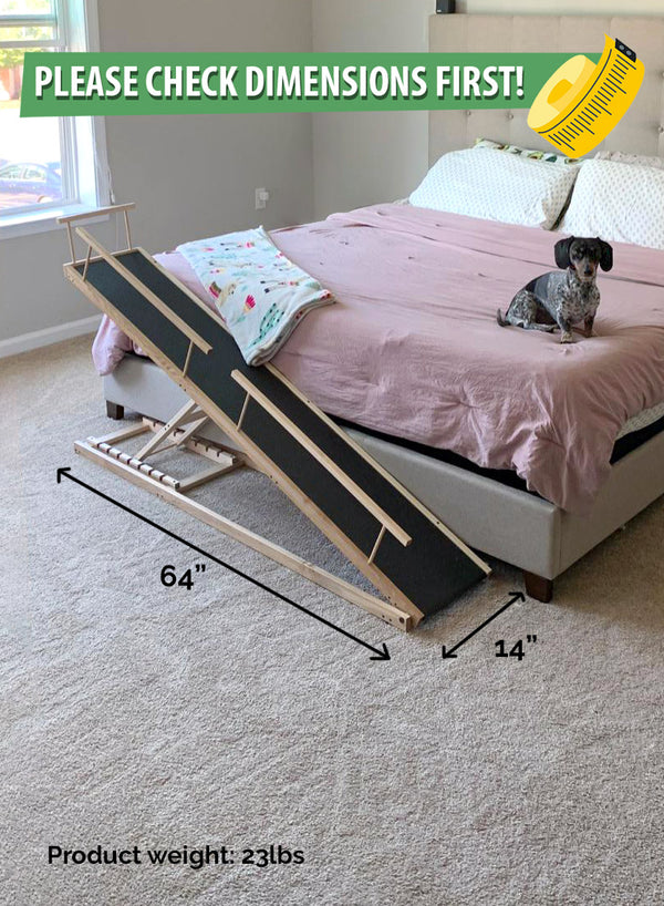 The Small Dog Ramp for Beds, by DoggoRamps™