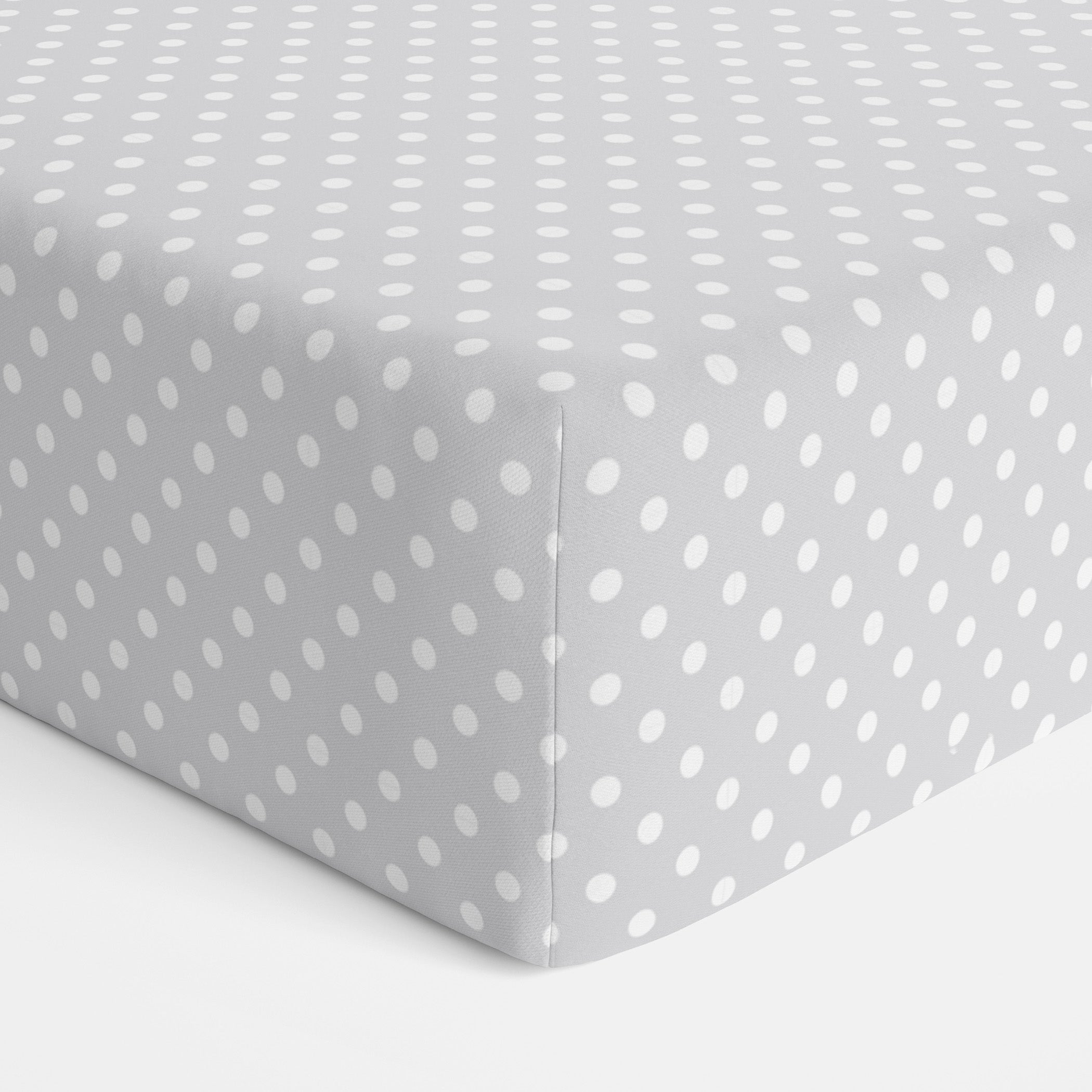 polka dot cot sheet