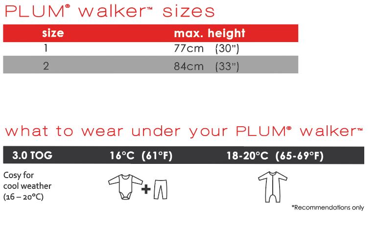 plum walker sleeping bag