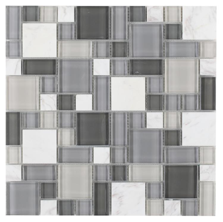 Elysium Tiles Mosaic Glass Sea Multi Size Factor Home Design