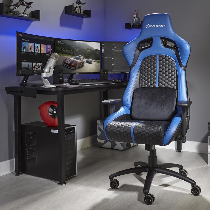 Gaming PC and Office, Rocker Stinger Blue