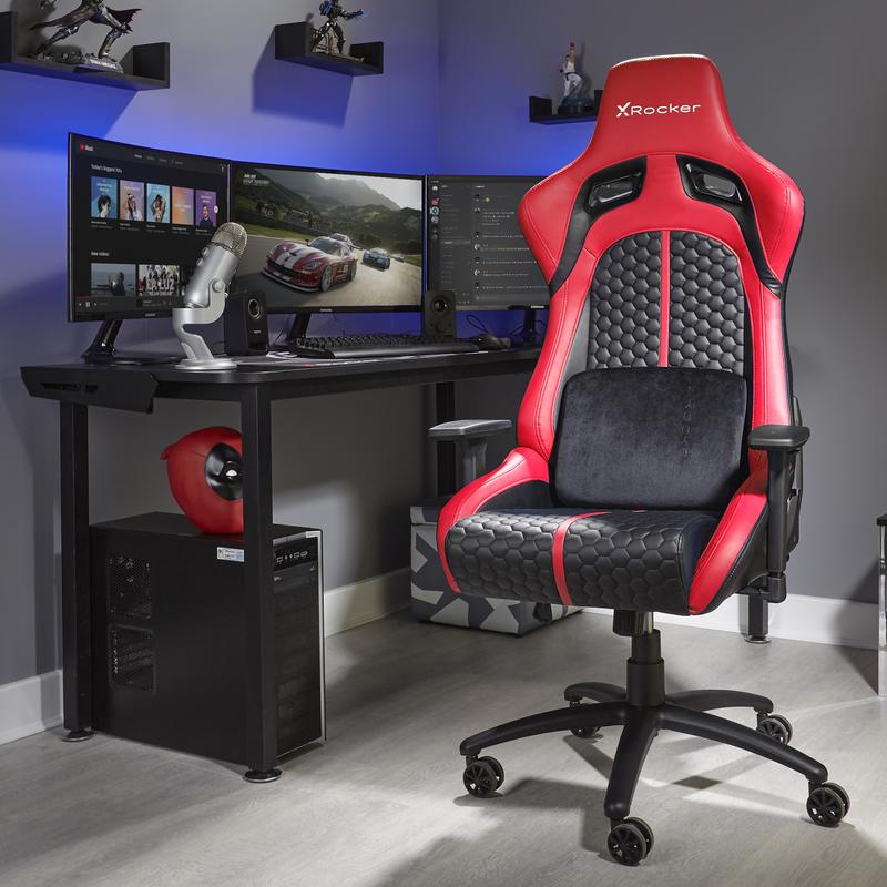 Gaming Chair PC Office, Stinger Red