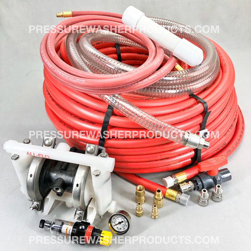 CUSTOM LENGTH RED 5/8 FLEX TECH RT SOFTWASH HOSE PER FOOT —  PressureWasherProducts