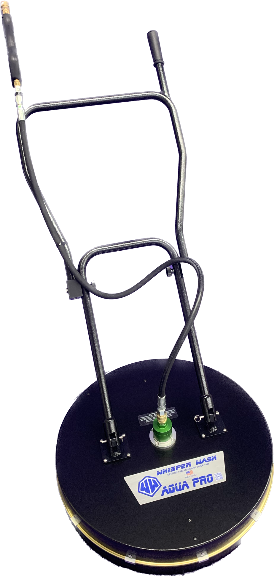 24" Aqua Pro Surface Cleaner 2 NOZZLE Bar Floating by Whisper Wash