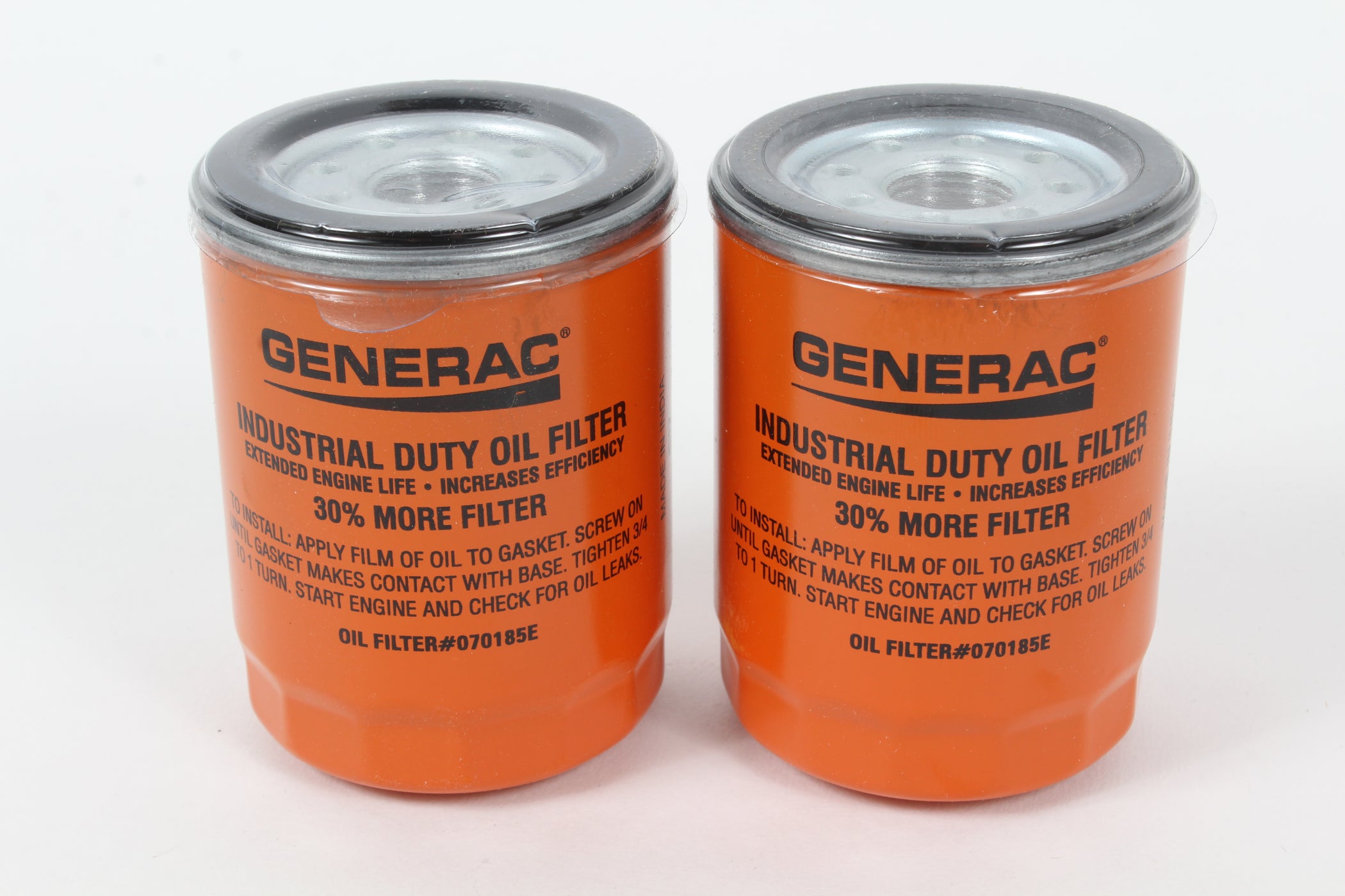 2 Pack Genuine Generac 070185ES Oil Filter Fits 070185E 70185 OEM