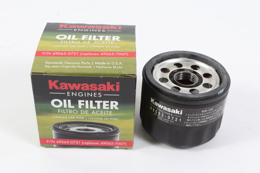 2 Pack Genuine Kawasaki 49065-0721 Oil Filter Fits 49065-7007 OEM — Powered  By Moyer