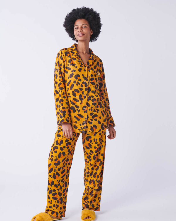 Sunflower Sunshine Organic Cotton Slouch Pyjama Pants – Kip&Co USA