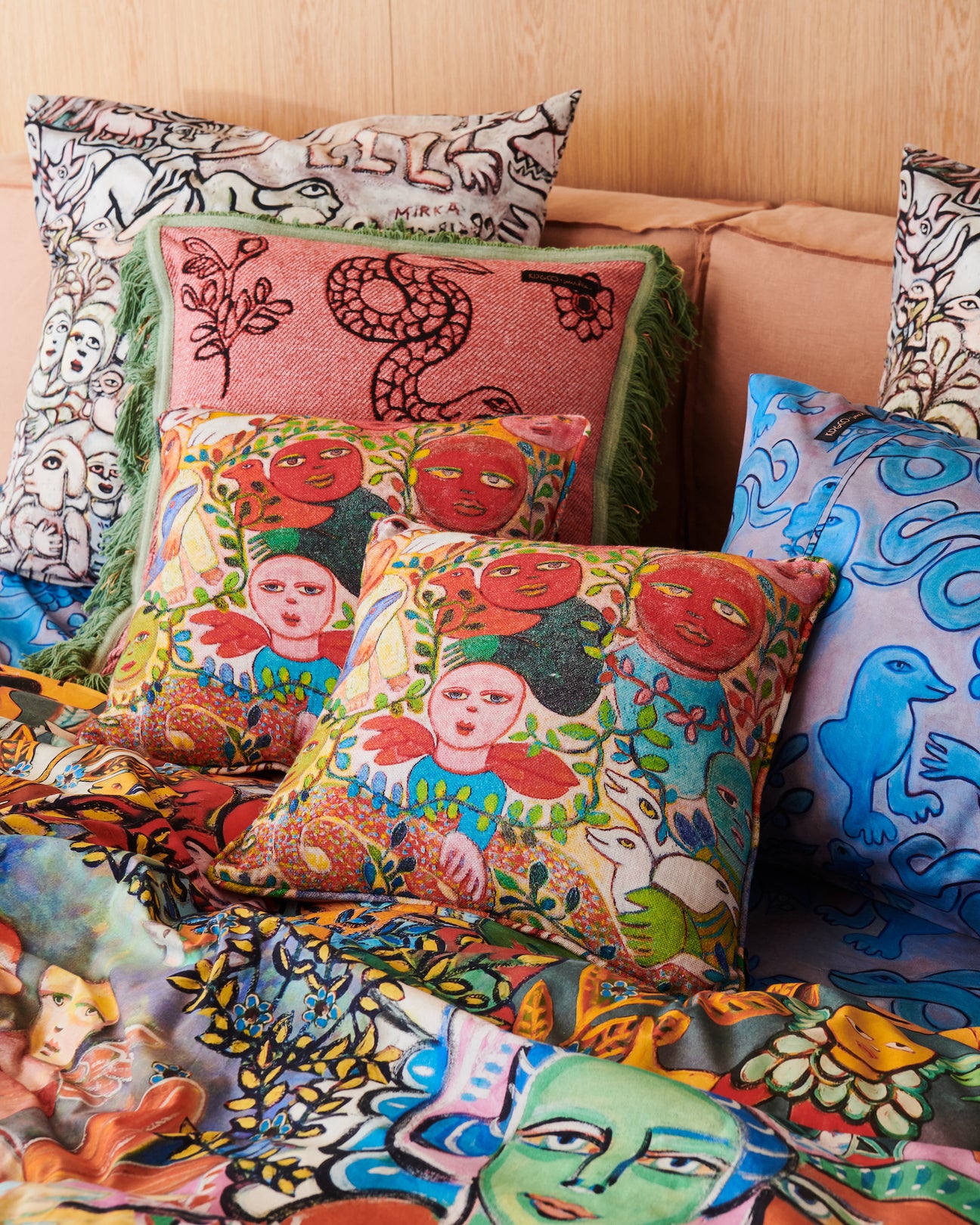 Cushions | Colourful Statement Cushions With Eco Friendly Fill – Kip&Co