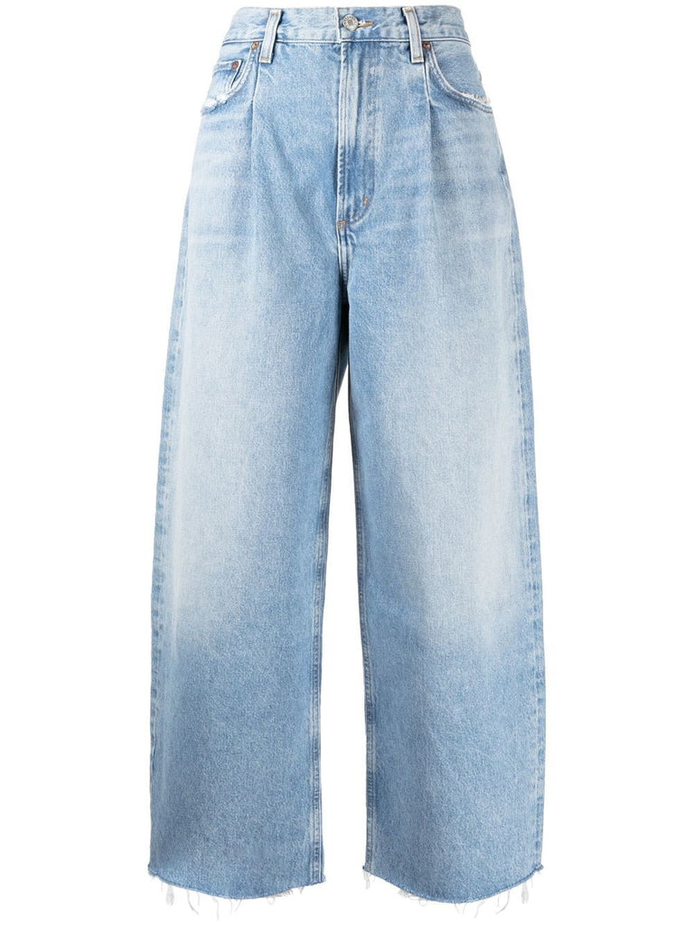 Agolde 'Dagna' High Rise Baggy Pleated Jeans – Bernard Boutique