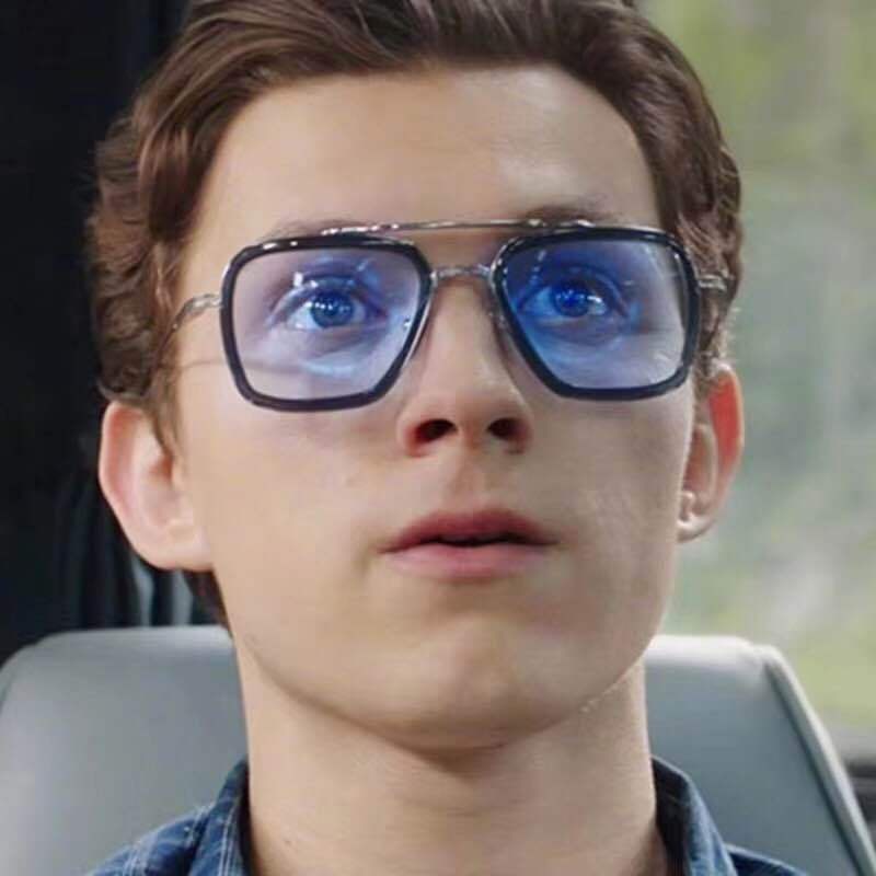 New Spiderman Far From Home Peter Parker Men's Sunglasses Cosplay