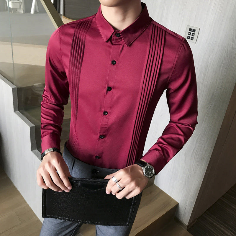 mens formal wear shirts