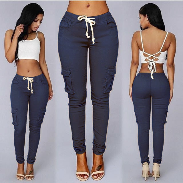 Elastic Sexy Skinny Pencil Jeans For 
