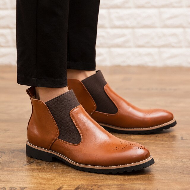 winter chelsea boots mens