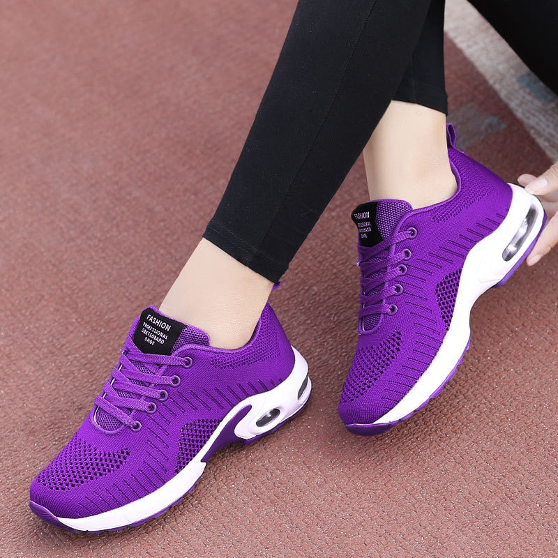 purple sneakers womens