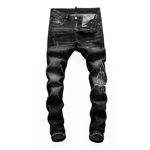black dsq jeans