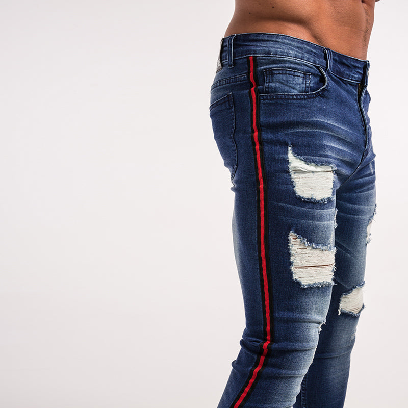 strip jeans for men