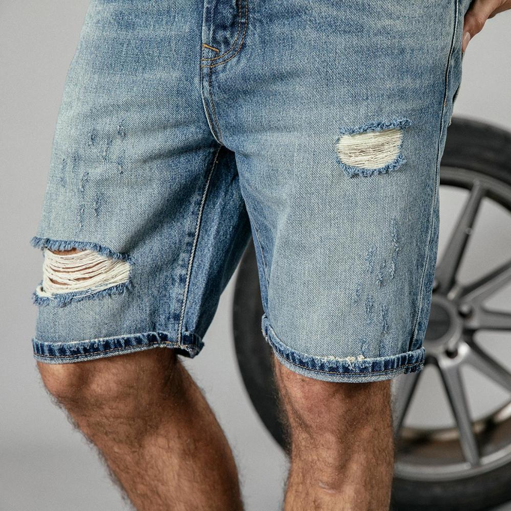 ripped jean shorts mens