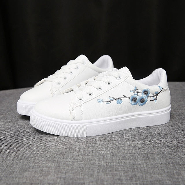 embroidered sneakers womens