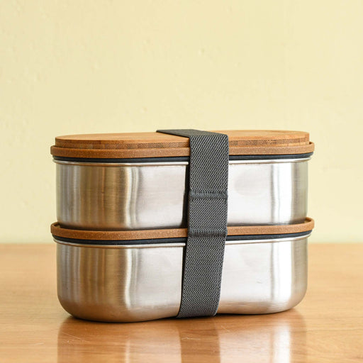 Stainless Steel & Bamboo Eco-Friendly Lunchboxes – Wondrwood