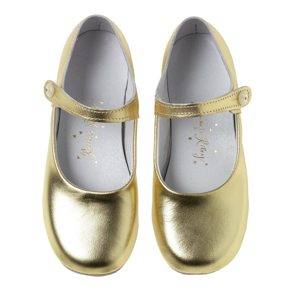 childrens gold shoes uk