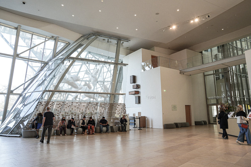 interior louis vuitton foundation paris